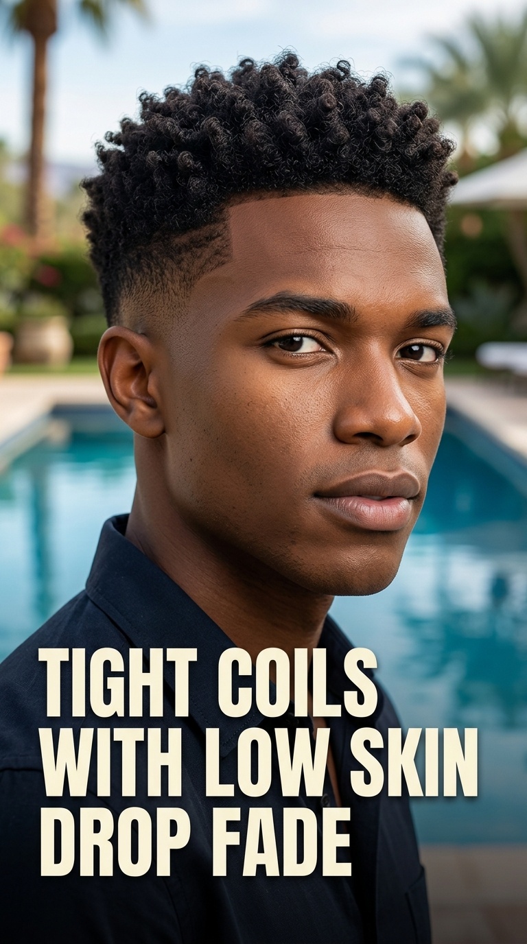 Tight Coils with Low Skin Drop Fade