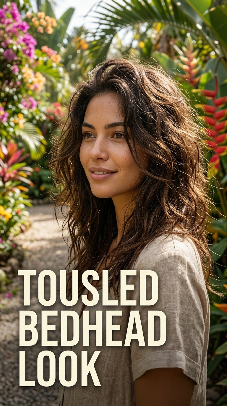 Tousled Bedhead Look