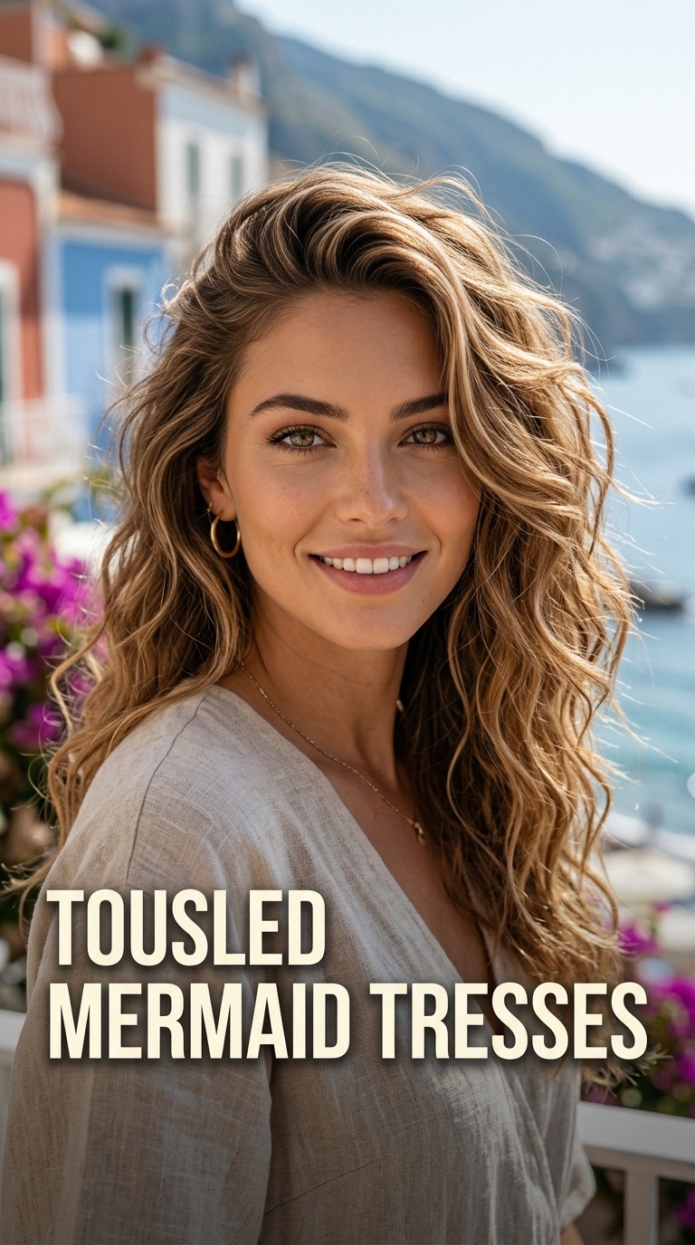 Tousled Mermaid Tresses
