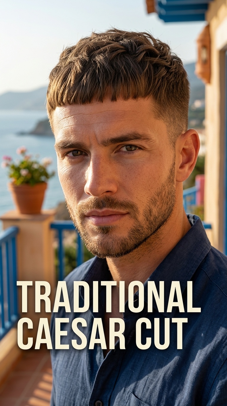 Traditional Caesar Cut