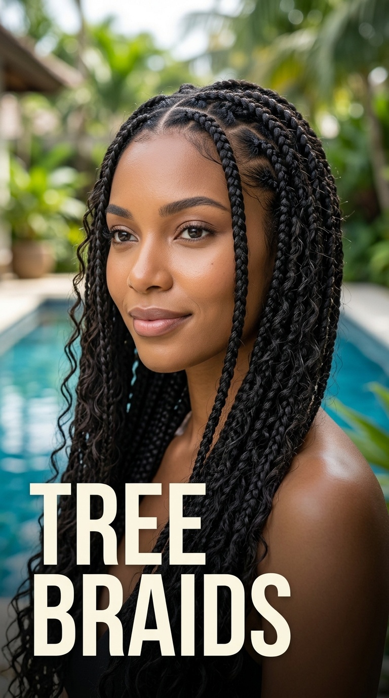 Tree Braids