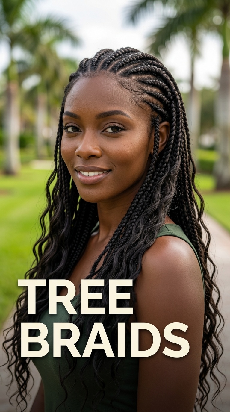 Tree Braids