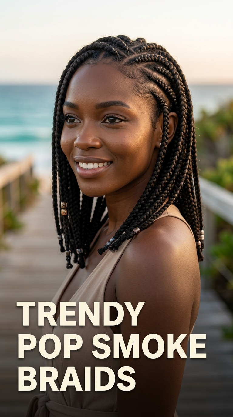 Trendy Pop Smoke Braids