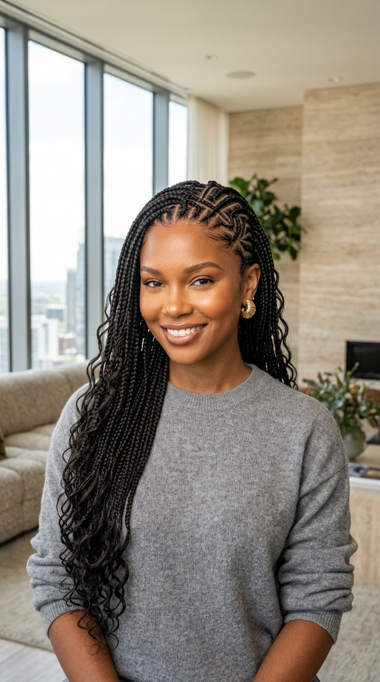 Tribal Braids With Creative Patterns
