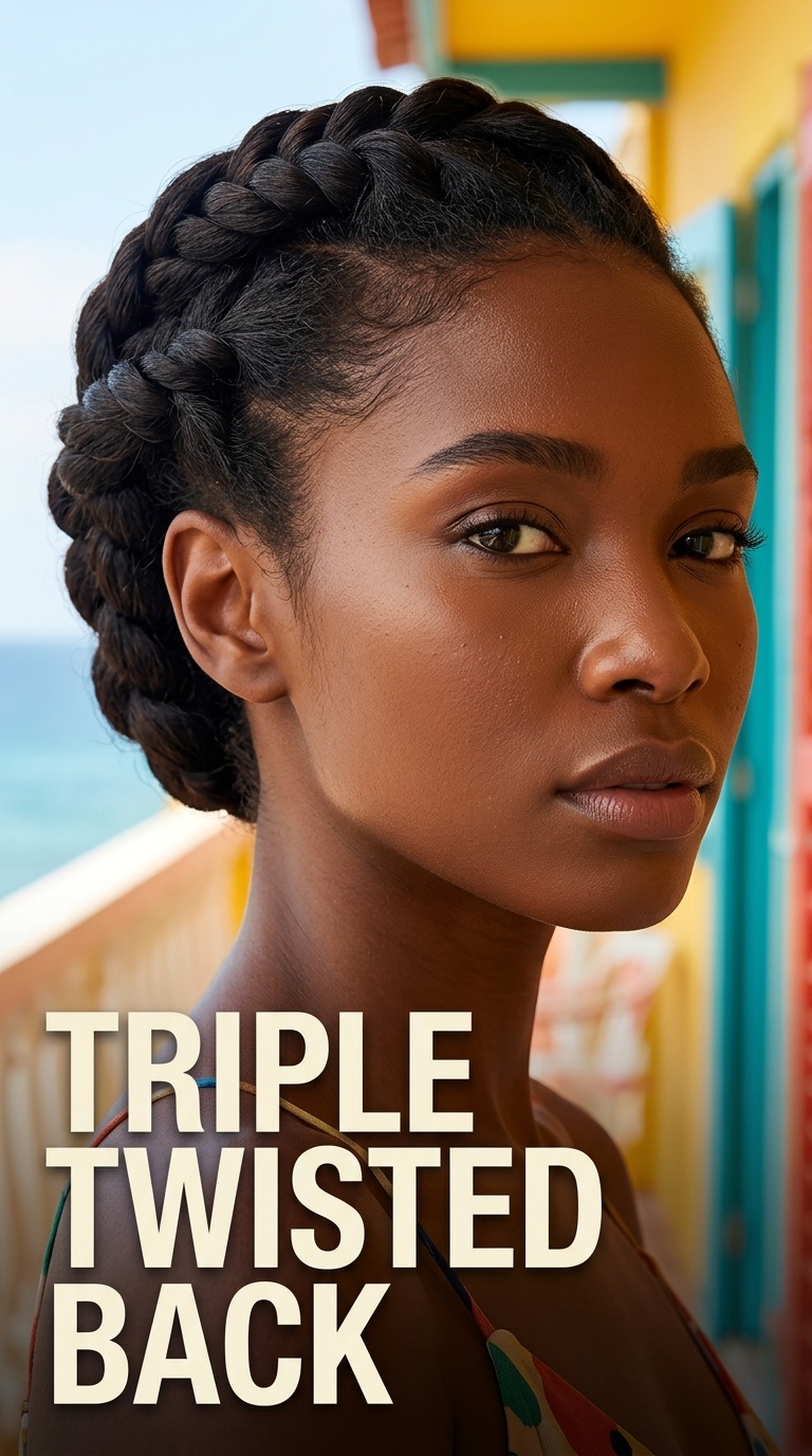 Triple Twisted Back