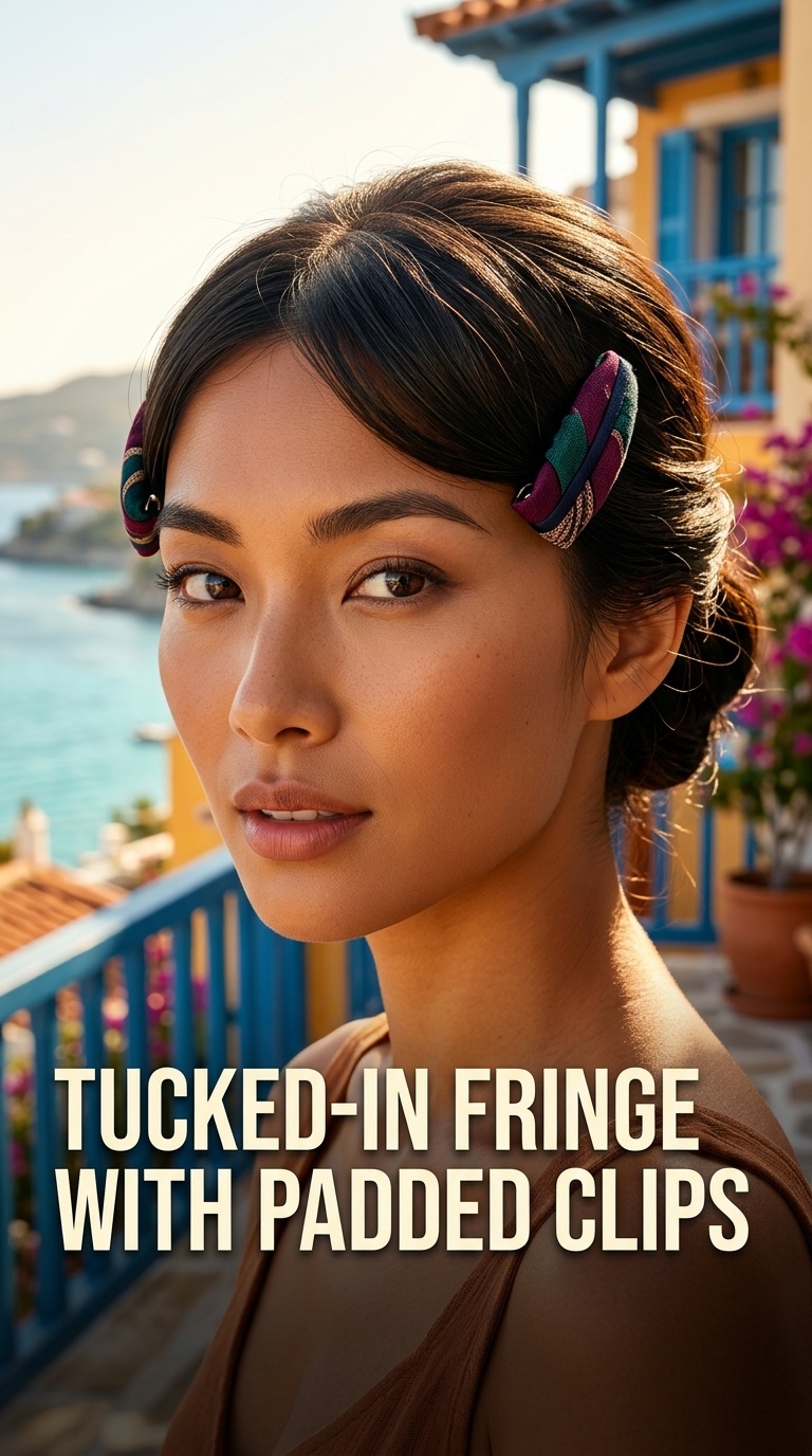 Tucked-In Fringe with Padded Clips