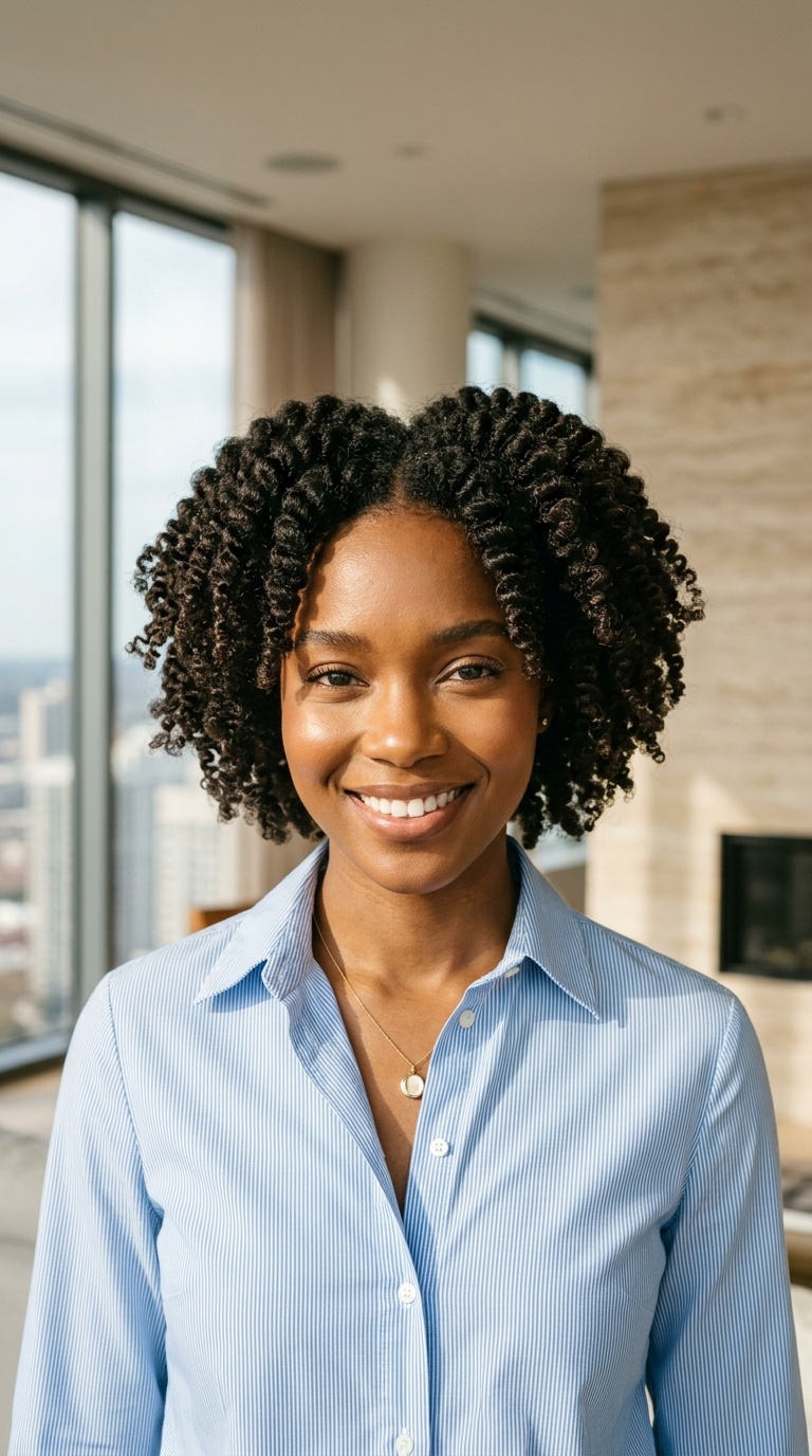 Twist Out On Short Hair