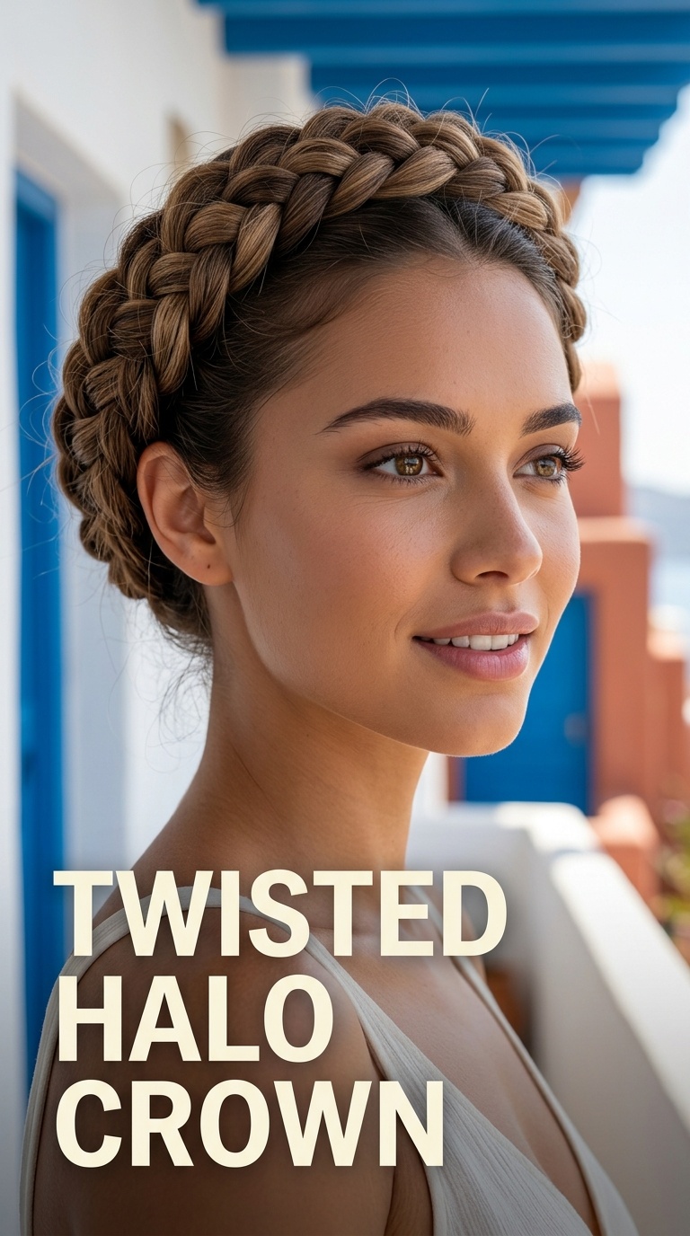 Twisted Halo Crown