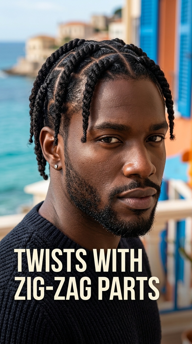 Twists with Zig-Zag Parts