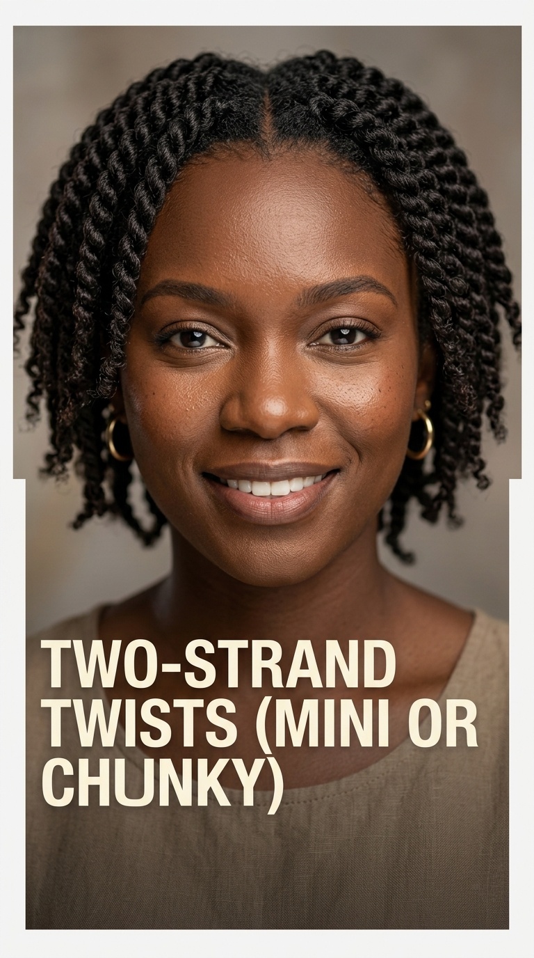 Two-Strand Twists (Mini or Chunky)