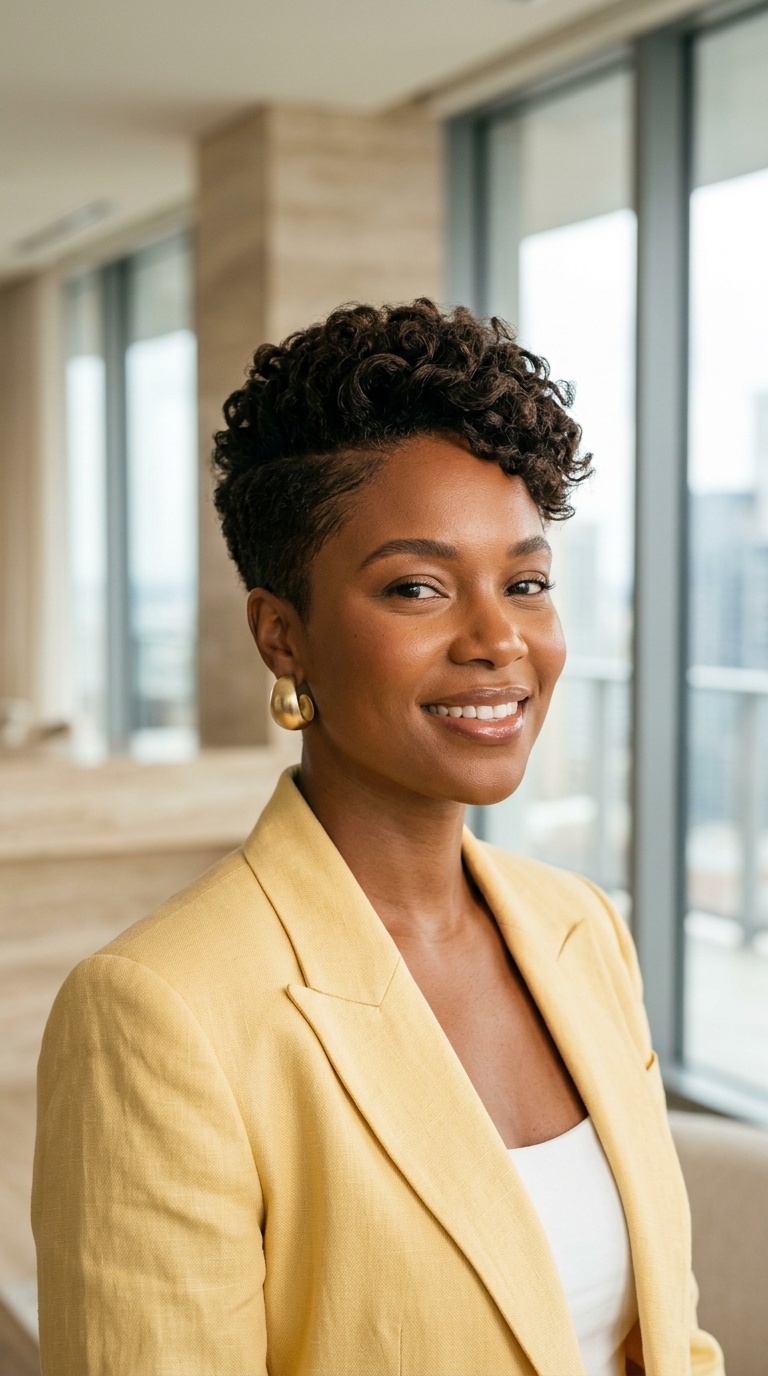 Undercut Pixie Hairstyles Black Women