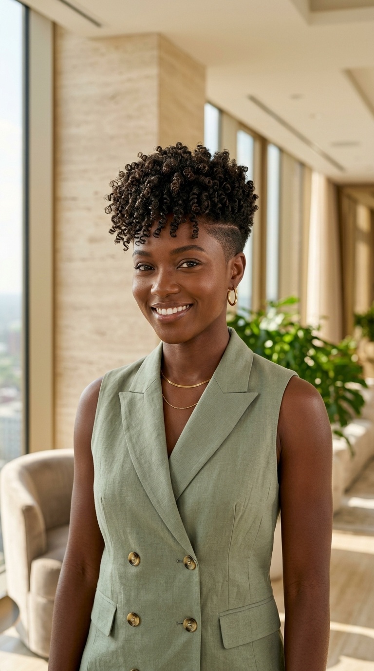 Undercut Short Natural Hair