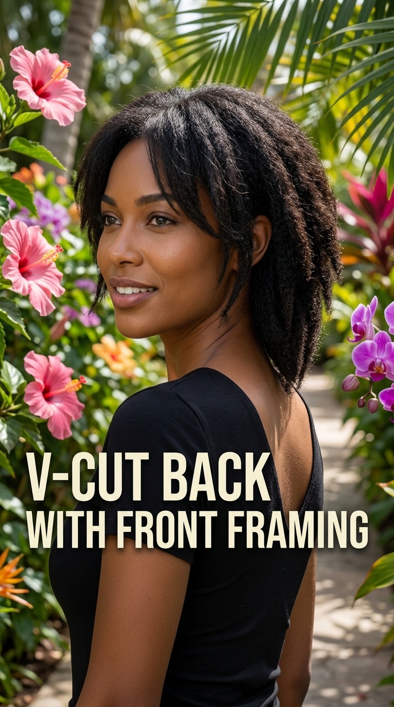 V-Cut Back with Front Framing