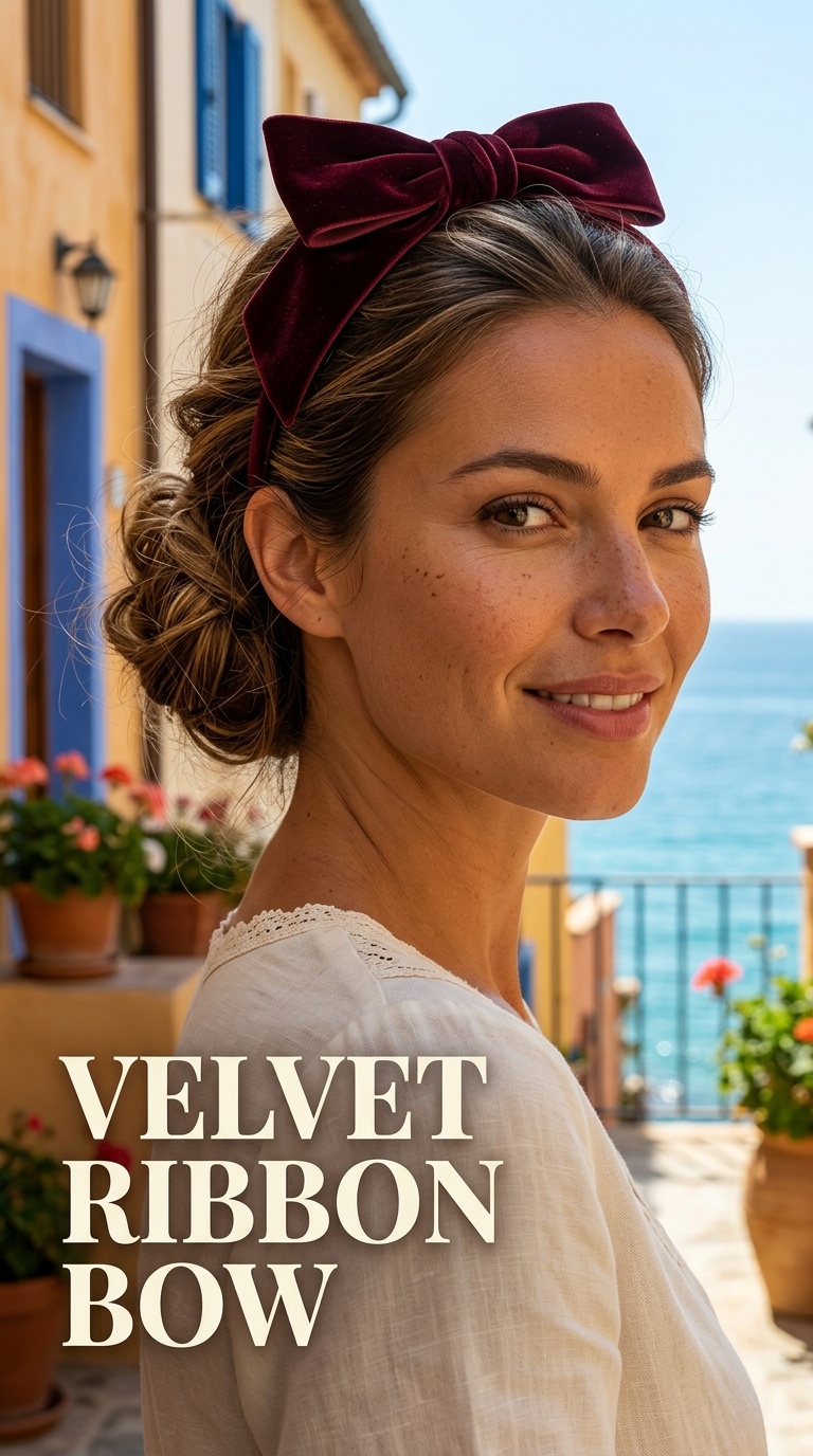 Velvet Ribbon Bow