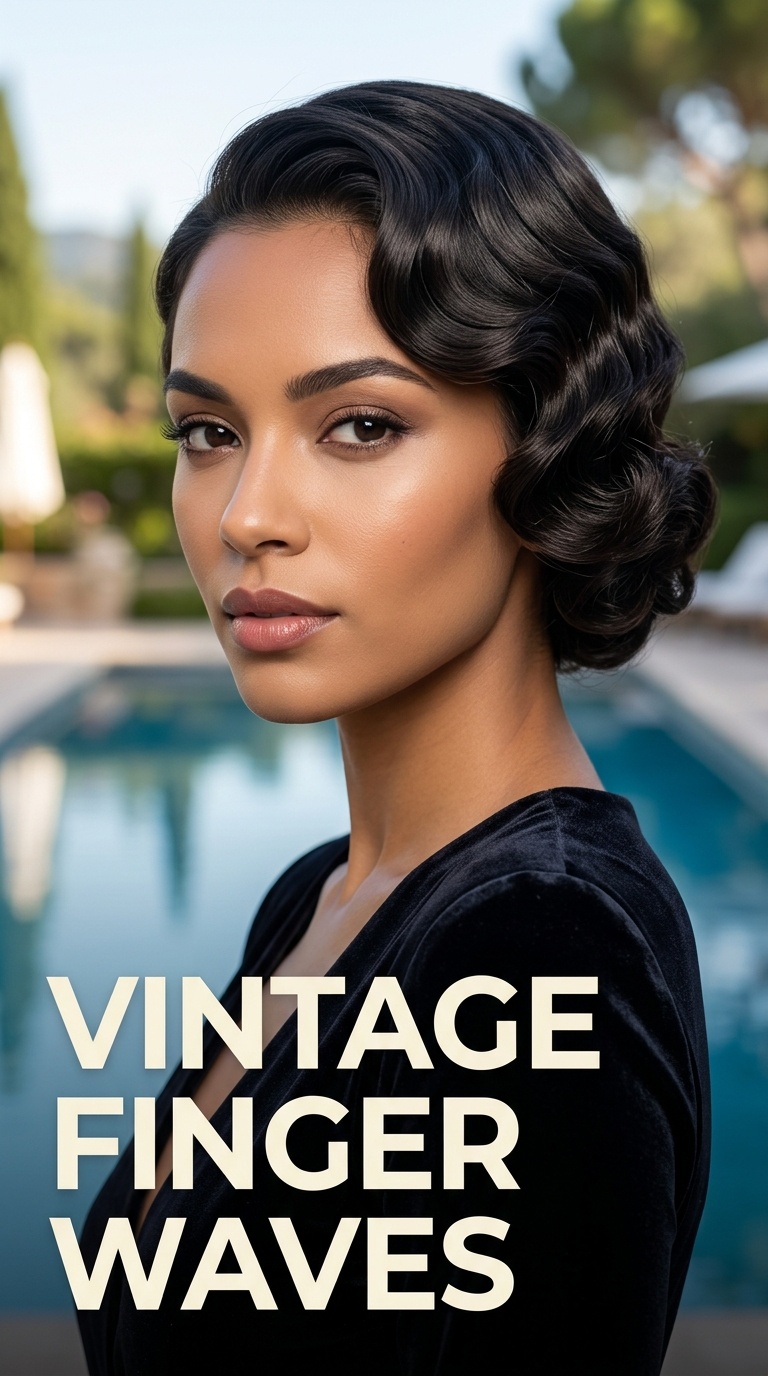 Vintage Finger Waves