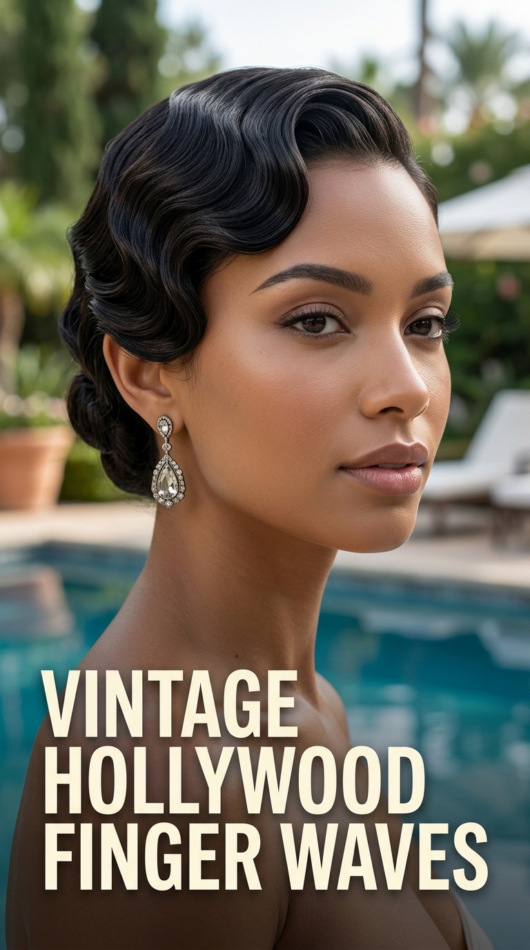 Vintage Hollywood Finger Waves