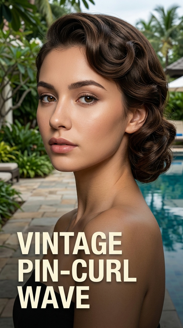 Vintage Pin-Curl Wave