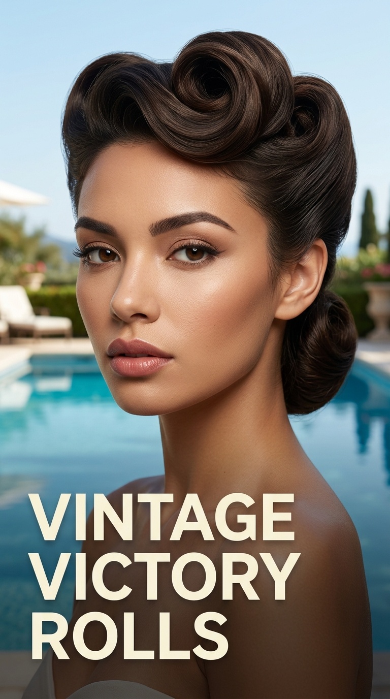 Vintage Victory Rolls