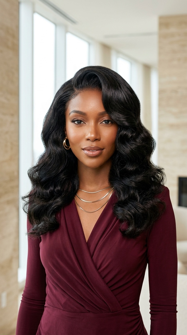 Vintage Waves For Black Hair