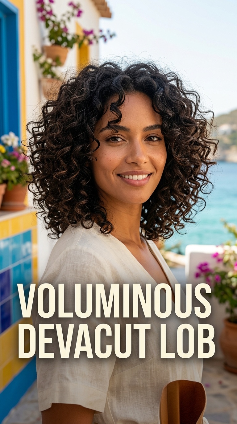 Voluminous DevaCut Lob