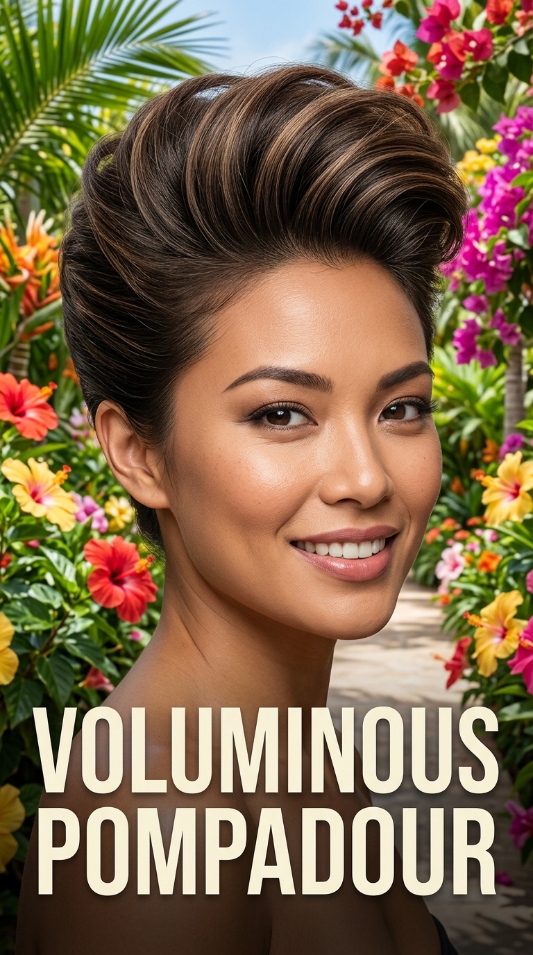 Voluminous Pompadour
