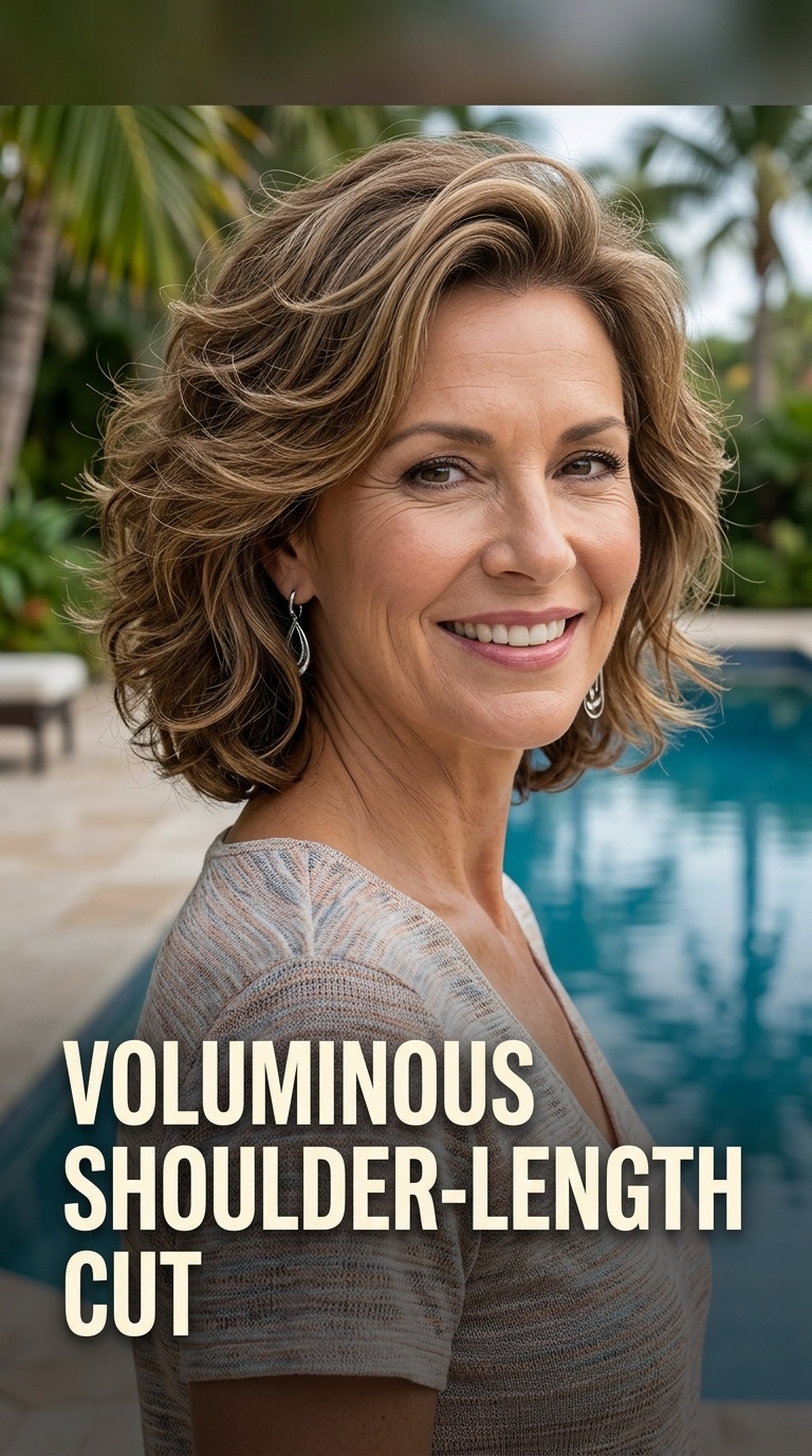 Voluminous Shoulder-Length Cut