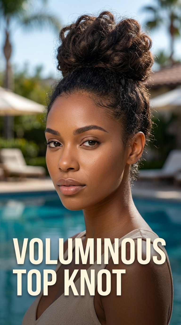 Voluminous Top Knot