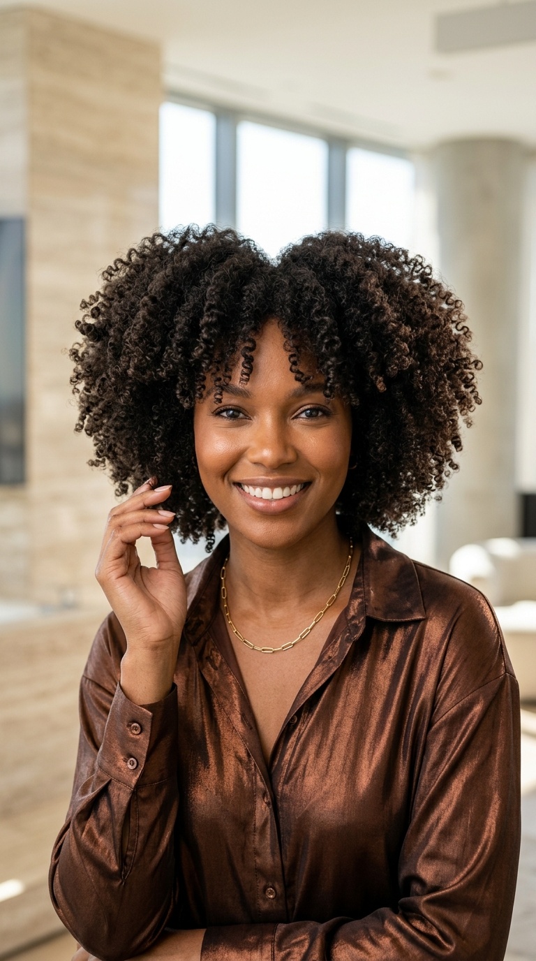 Wash And Go Natural Hairstyles