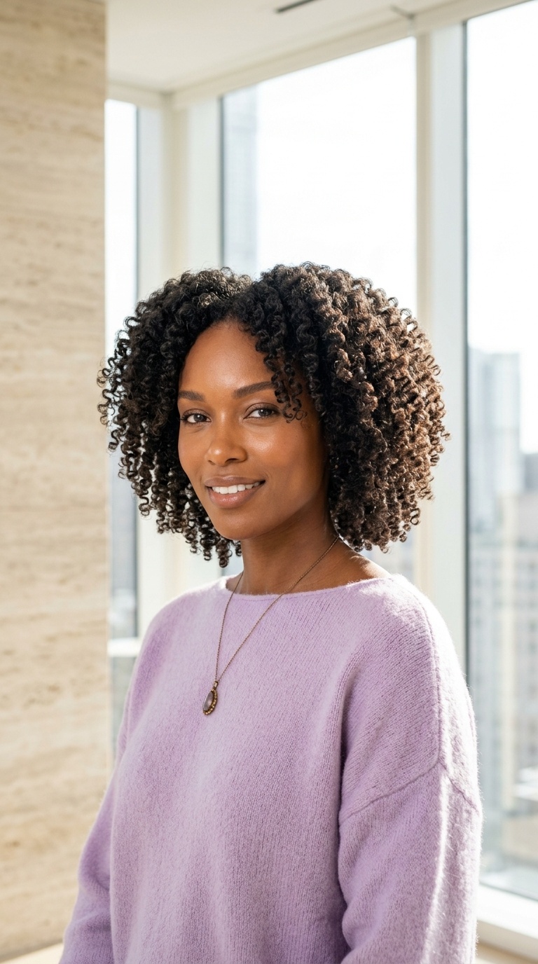 Wash And Go Natural Hairstyles