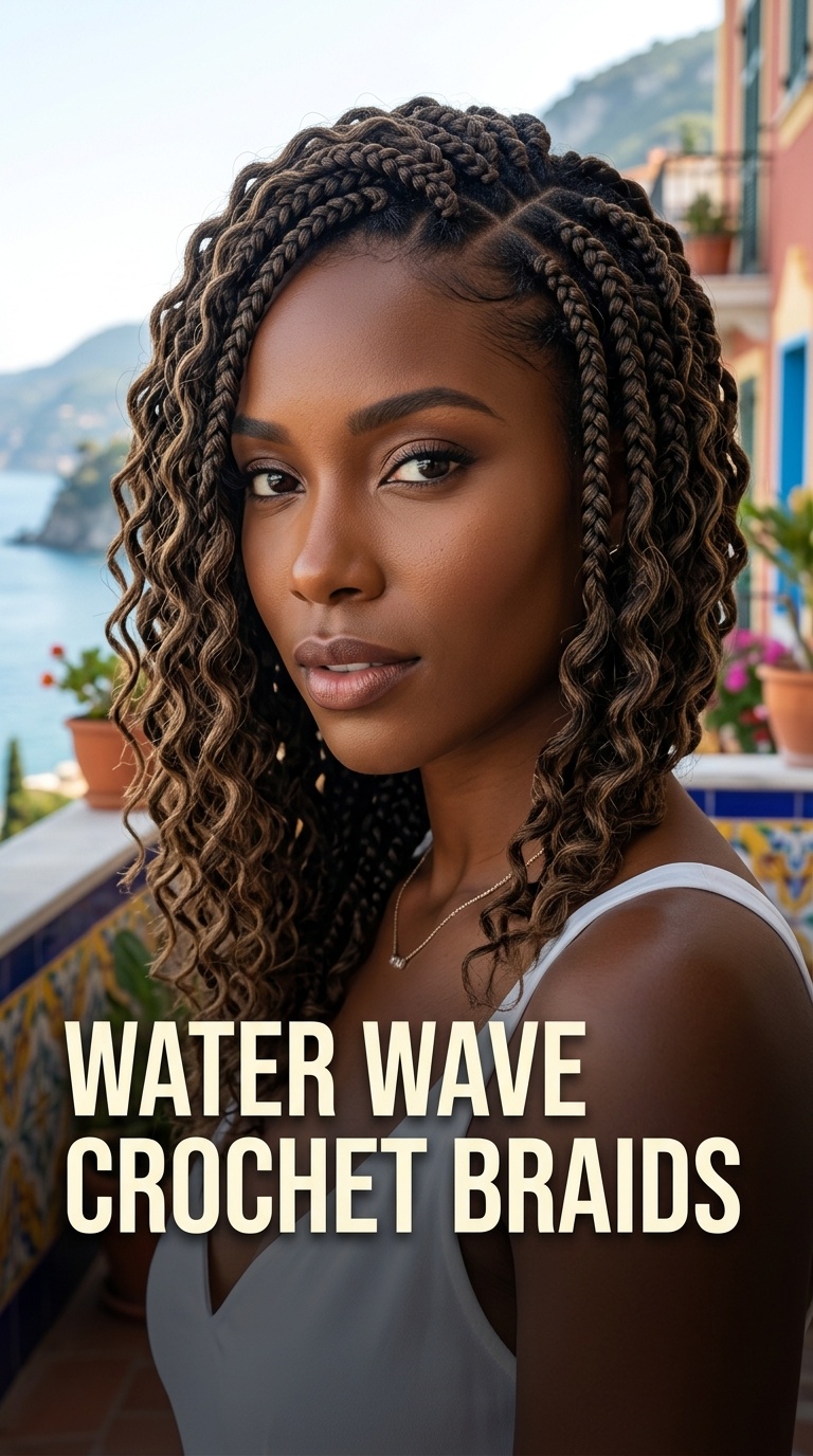 Water Wave Crochet Braids