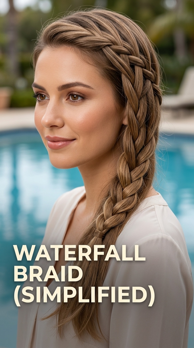 Waterfall Braid (Simplified)