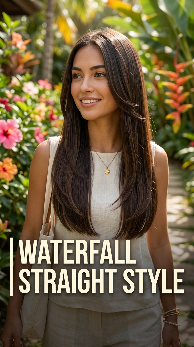 Waterfall Straight Style