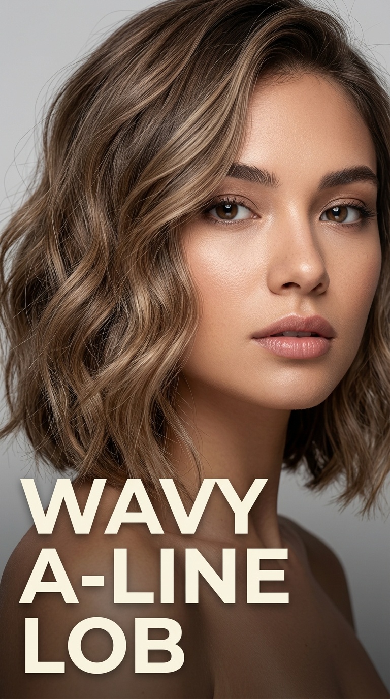 Wavy A-Line Lob