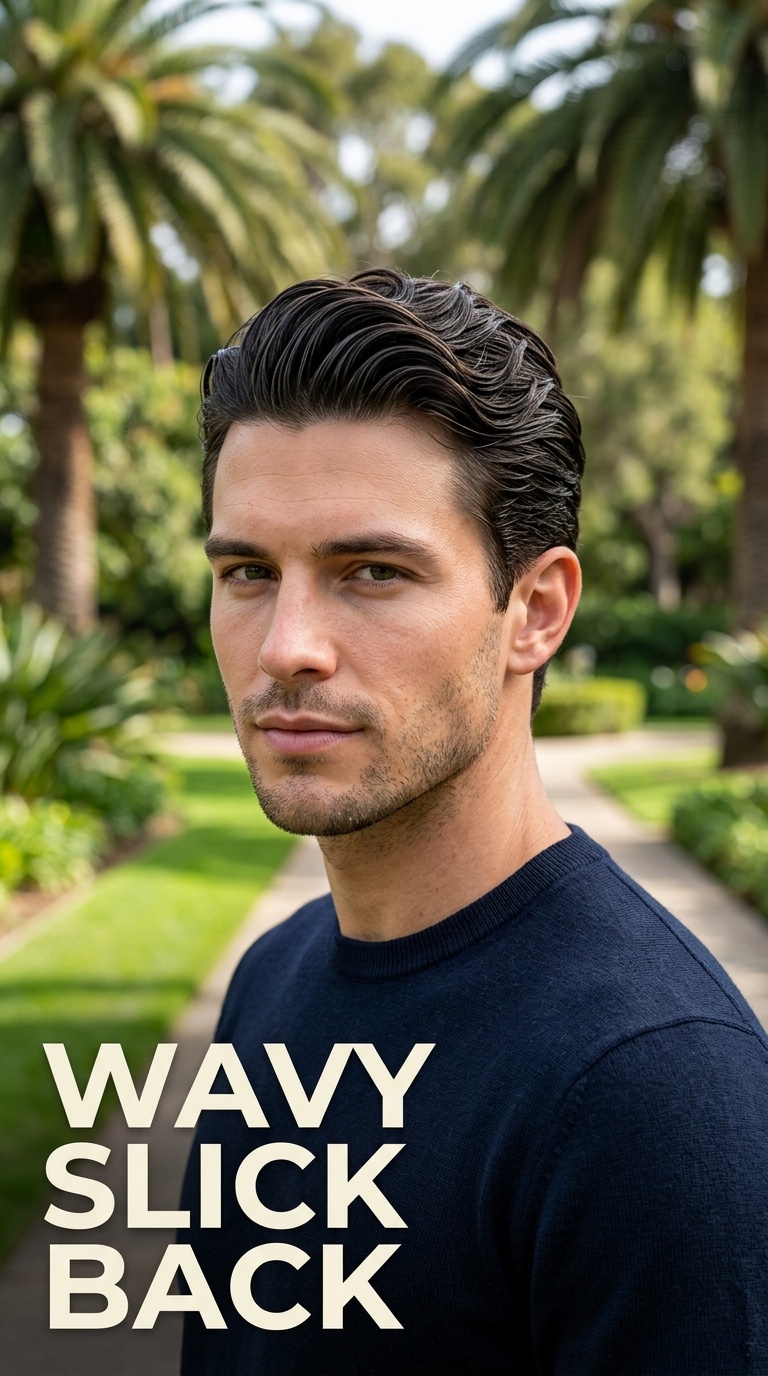 Wavy Slick Back