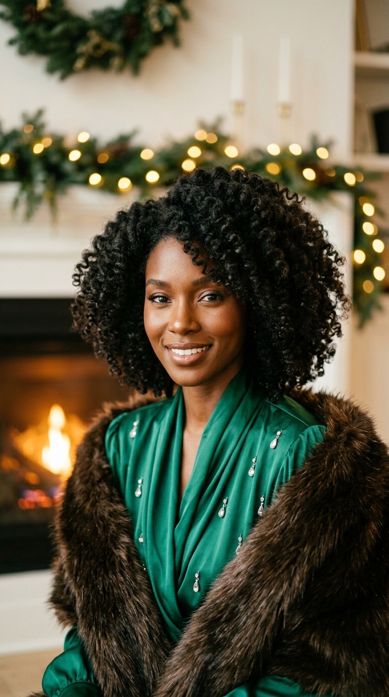 Winter Faux Fur For Black Women