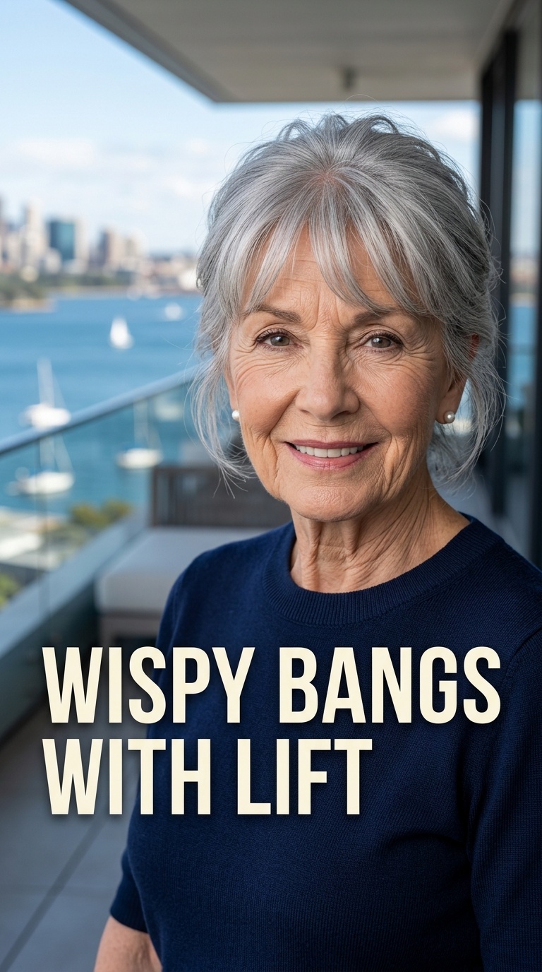 Wispy Bangs with Lift