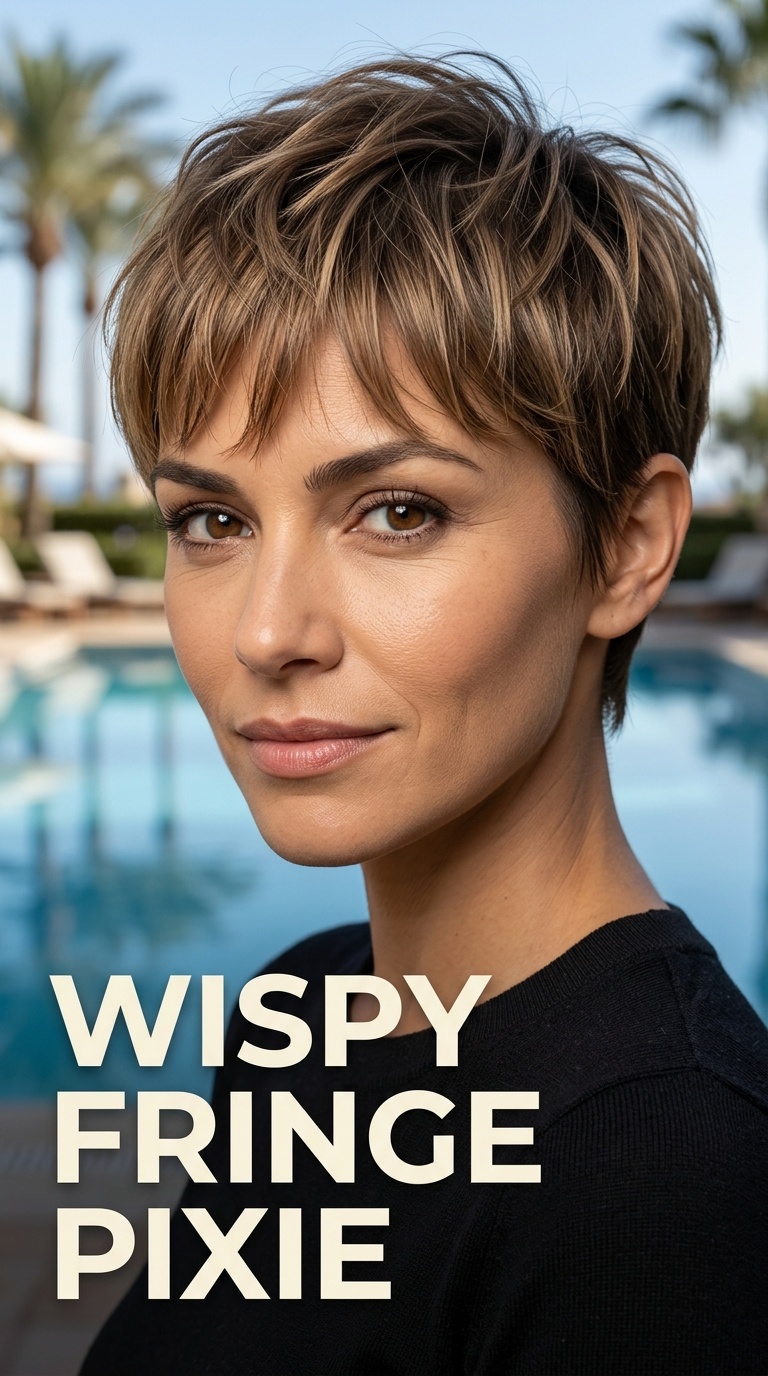 Wispy Fringe Pixie