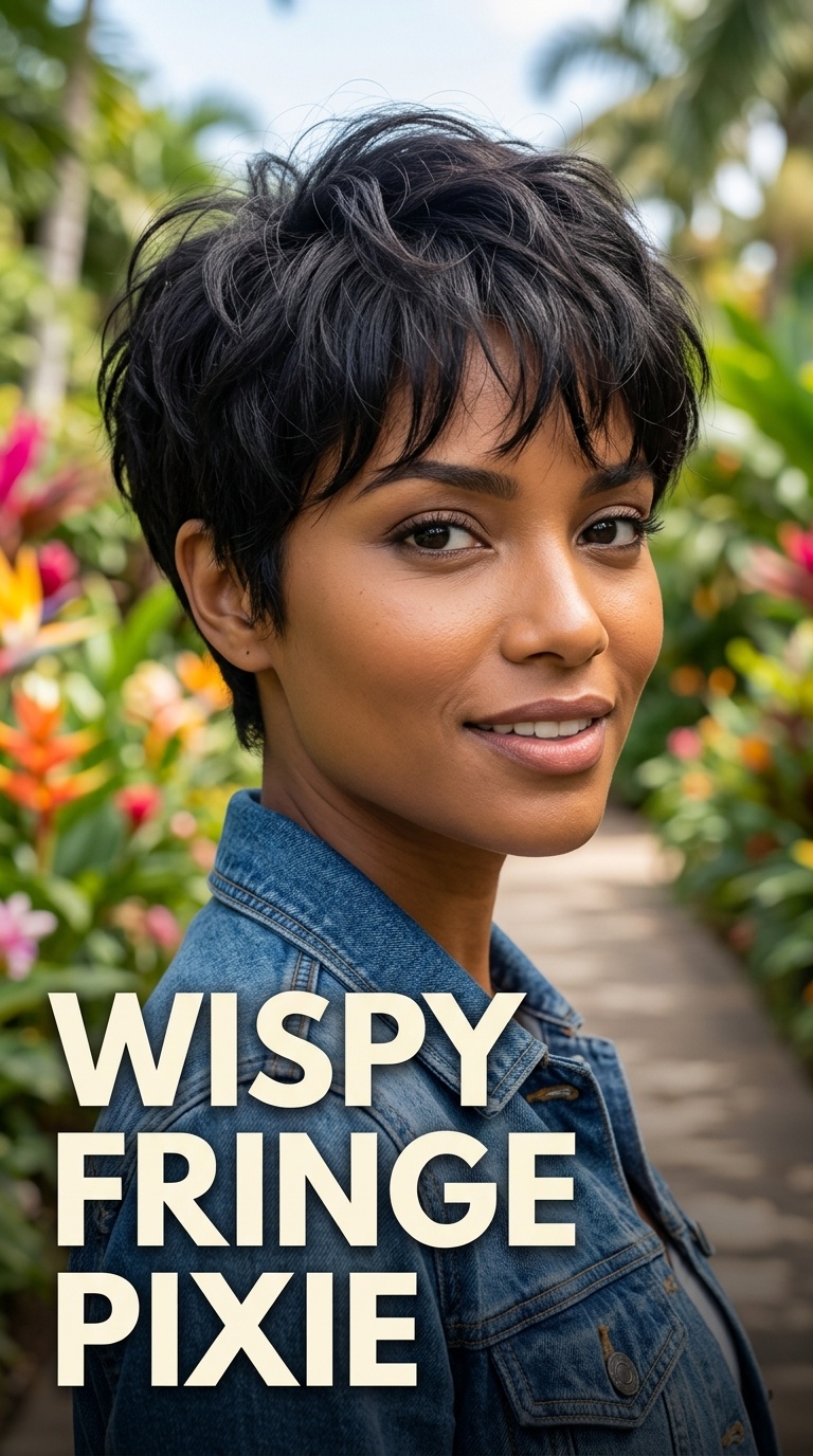 Wispy Fringe Pixie