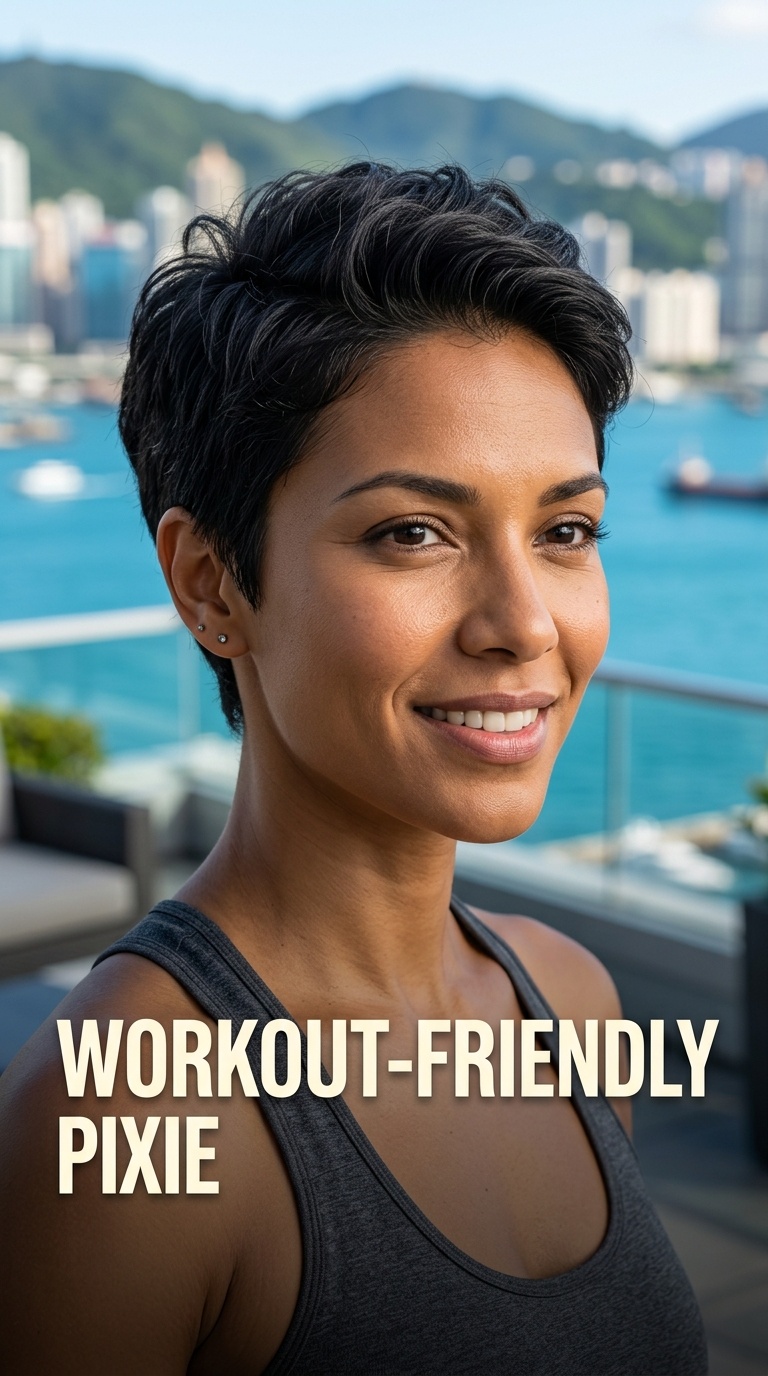 Workout-Friendly Pixie