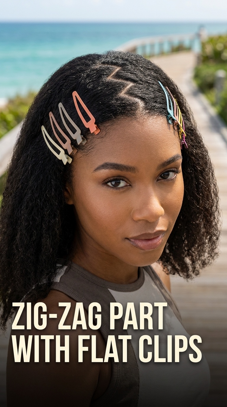 Zig-Zag Part with Flat Clips