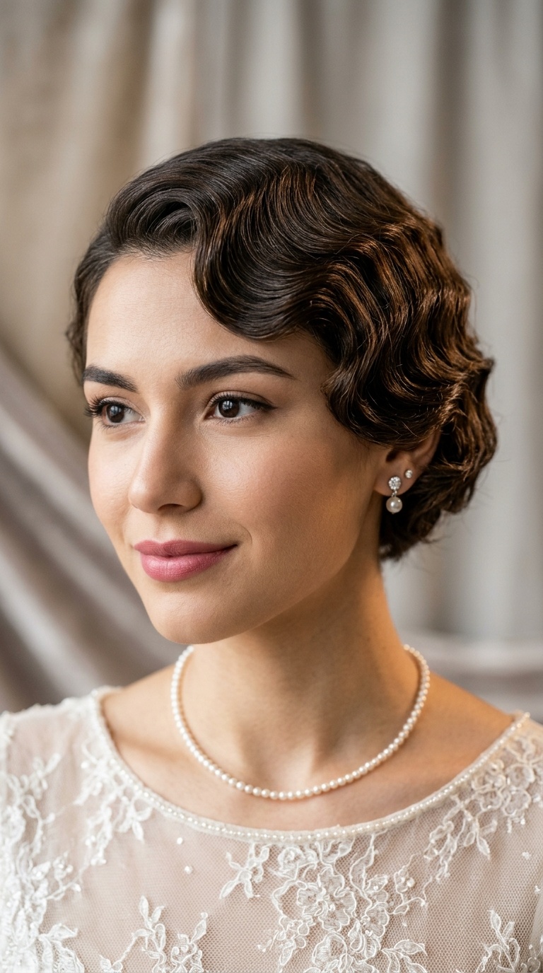 1920s-Inspired Finger Waves