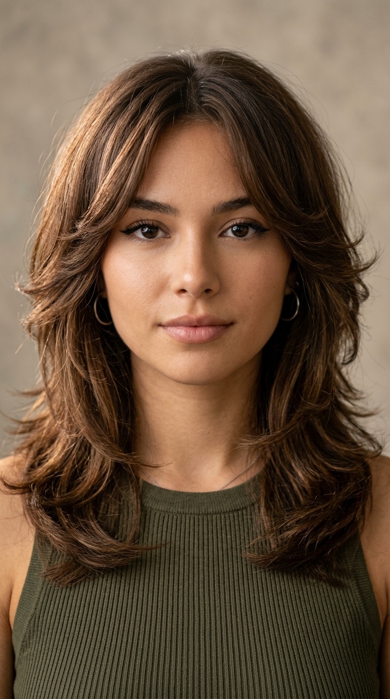 70s-Inspired Butterfly Cut