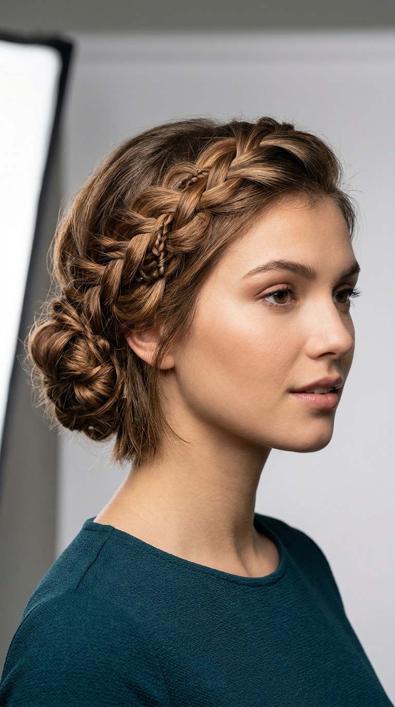 Abstract Ribbon Braid