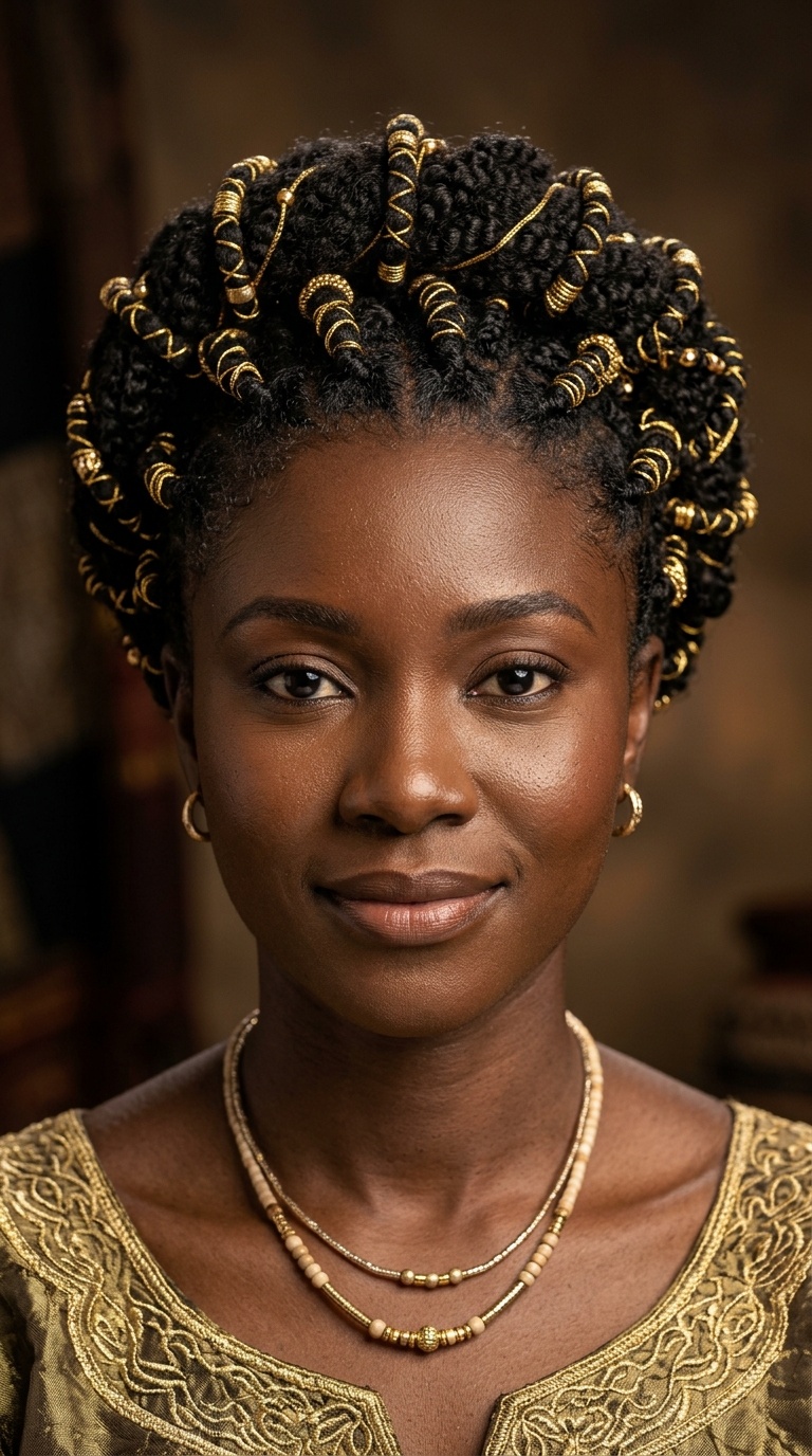 African Gold-Wrapped Mukule