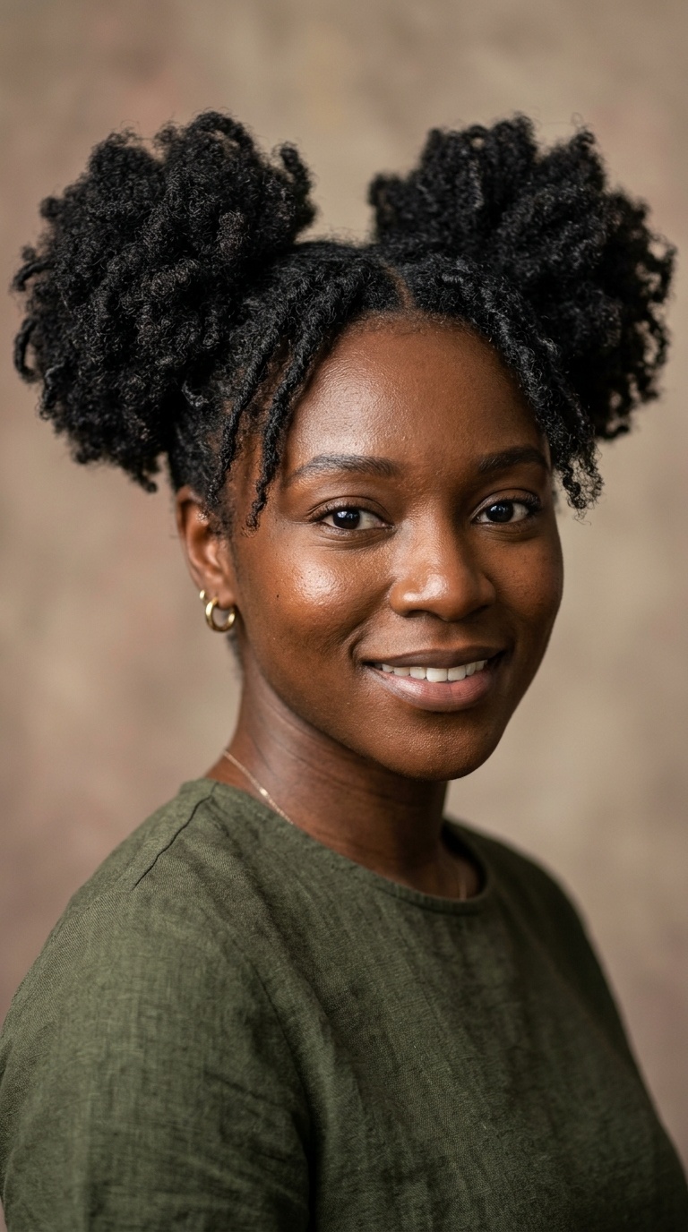 Afro-Puff Starter Locs