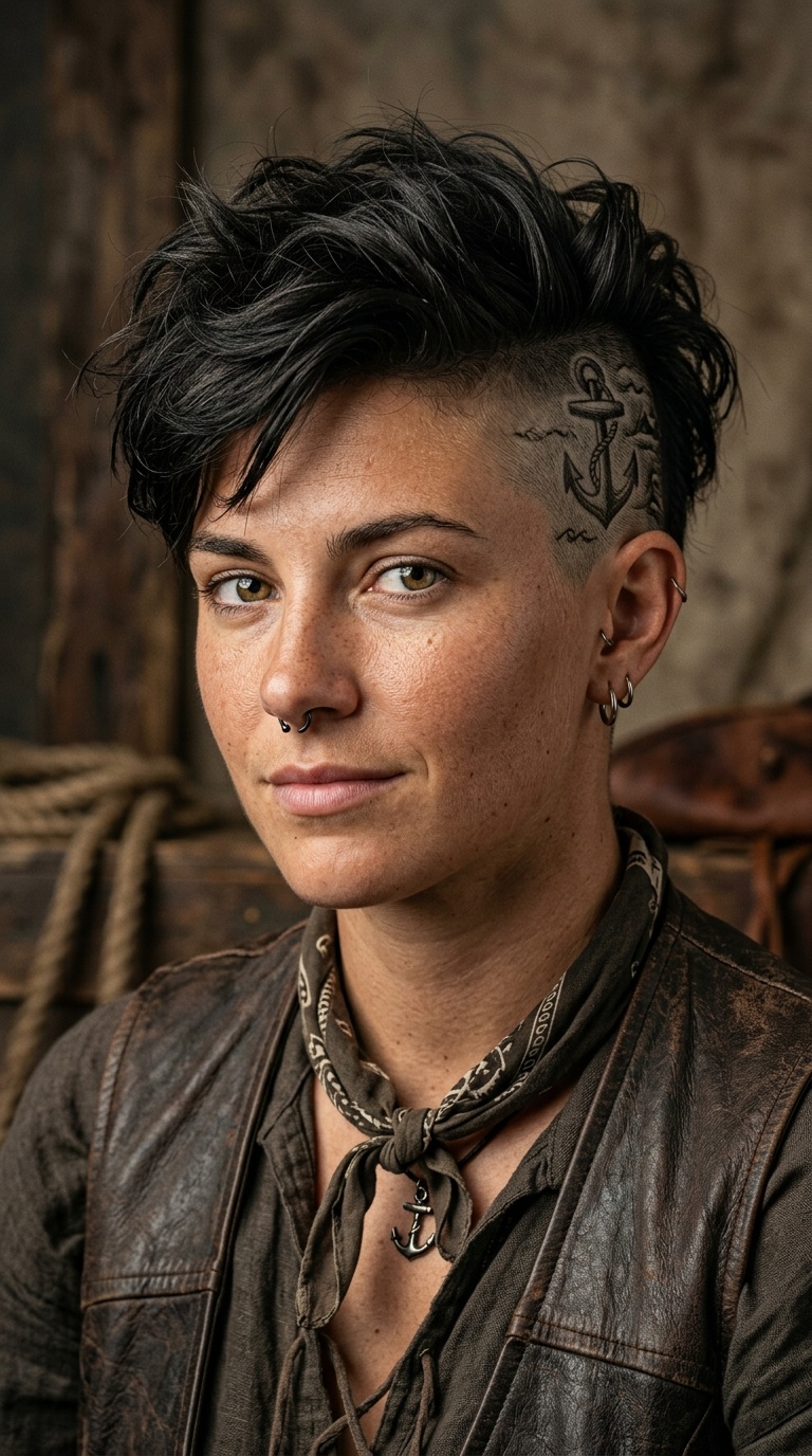 Anchor-Engraved Undercut