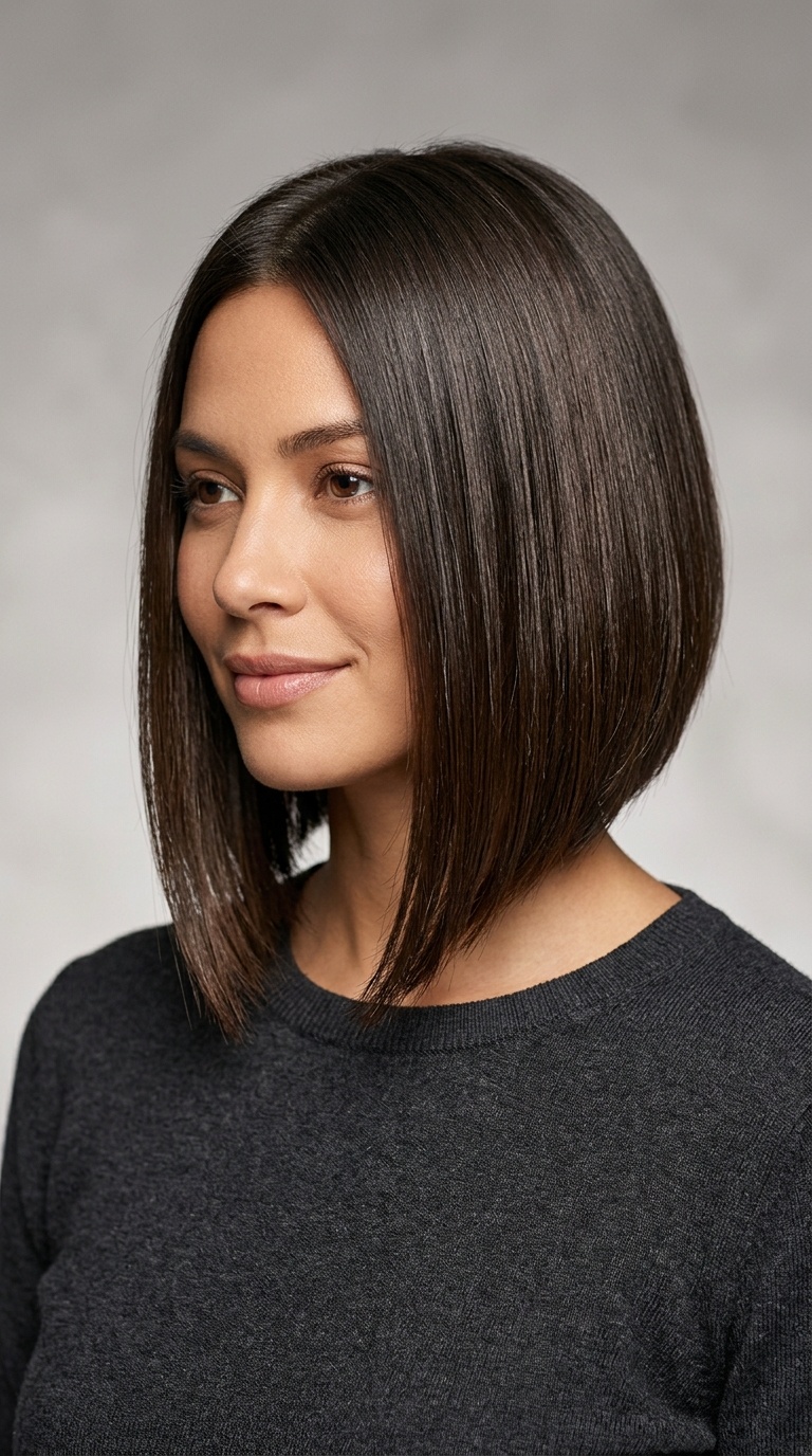 Angled A-Line Bob
