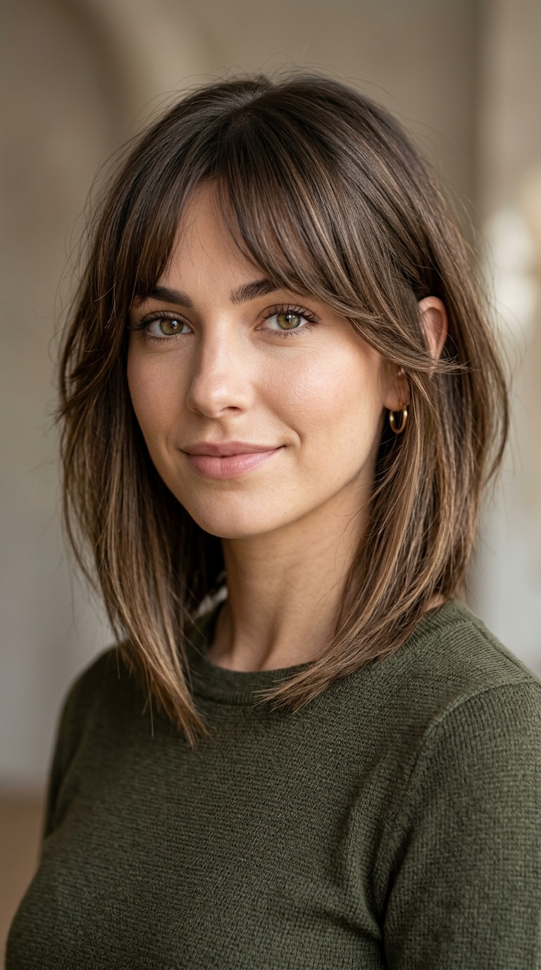 Angled Lob with Blended Fringe