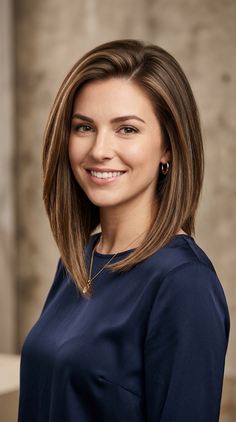 Angled Long Bob (Lob)