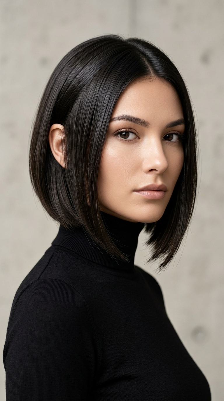 Architectural A-Line Bob